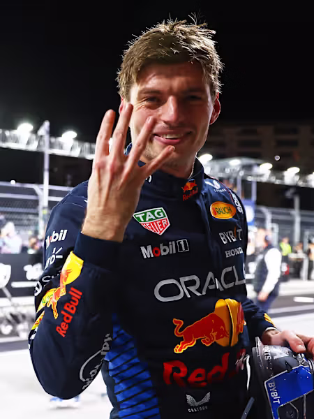 Max Verstappen celebration moment