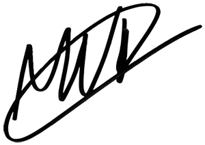 Max Verstappen signature